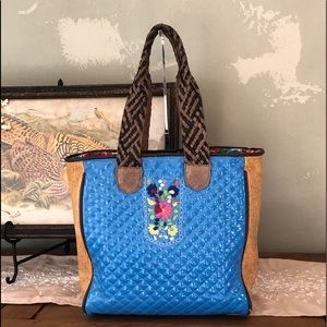 Consuela leather tote